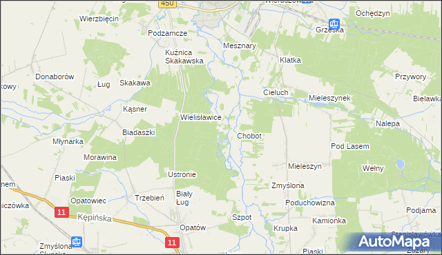 mapa Dobrygość, Dobrygość na mapie Targeo