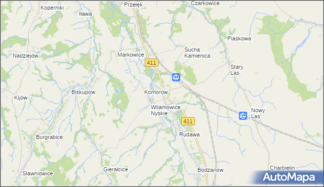 mapa Nowy Świętów, Nowy Świętów na mapie Targeo