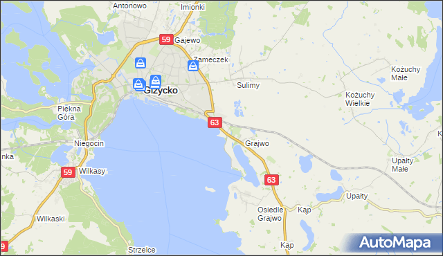 mapa Bystry, Bystry na mapie Targeo