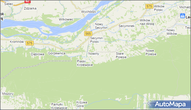 mapa Krubiczew, Krubiczew na mapie Targeo