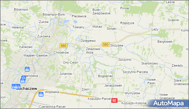 mapa Nowe Mostki, Nowe Mostki na mapie Targeo