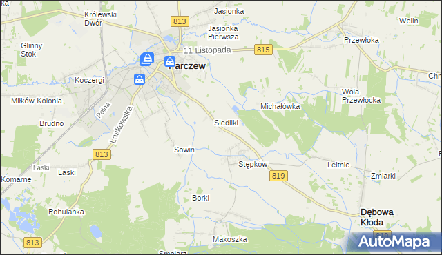 mapa Szytki, Szytki na mapie Targeo