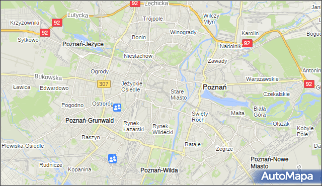 mapa Święty Marcin, Święty Marcin na mapie Targeo