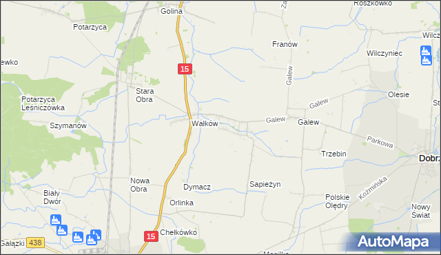 mapa Borzęcice, Borzęcice na mapie Targeo