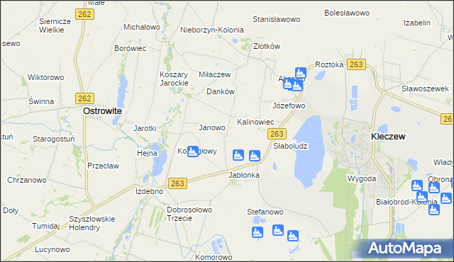 mapa Danków A, Danków A na mapie Targeo