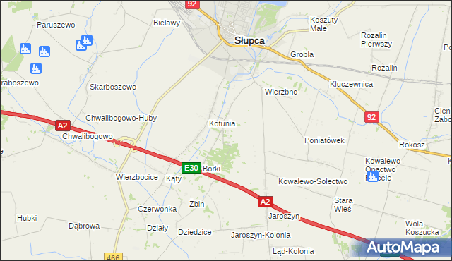 mapa Gółkowo, Gółkowo na mapie Targeo