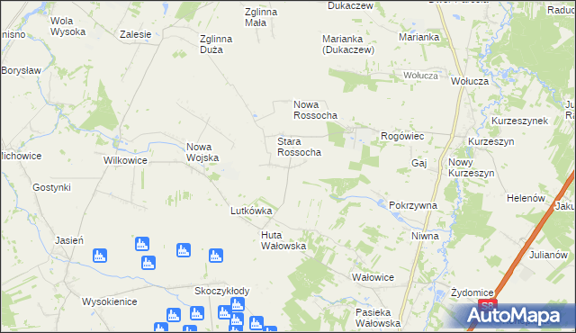 mapa Linków, Linków na mapie Targeo