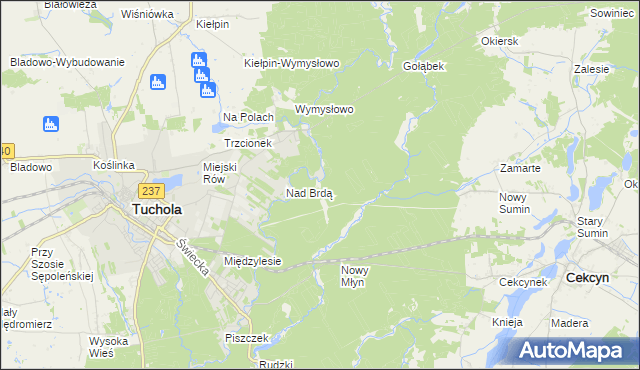 mapa Plaskosz, Plaskosz na mapie Targeo