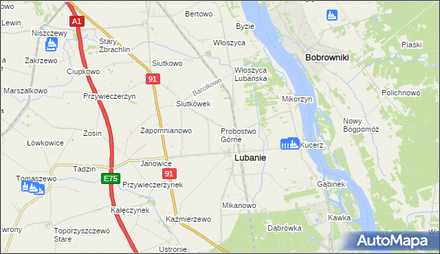 mapa Probostwo Górne, Probostwo Górne na mapie Targeo