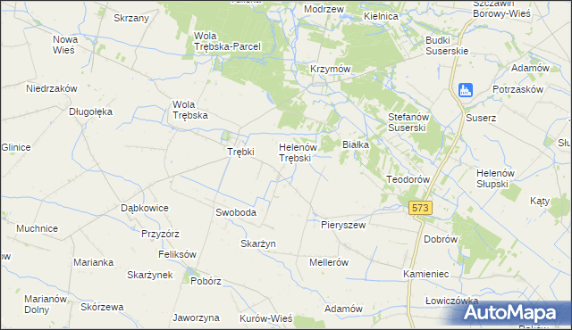 mapa Witoldów gmina Szczawin Kościelny, Witoldów gmina Szczawin Kościelny na mapie Targeo