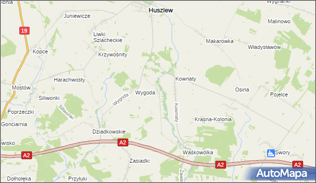 mapa Żurawlówka, Żurawlówka na mapie Targeo