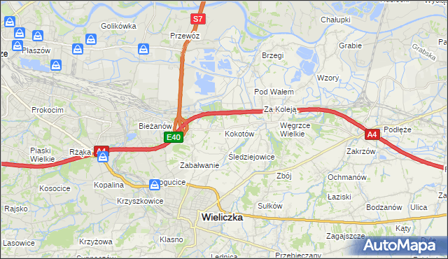 mapa Kokotów, Kokotów na mapie Targeo