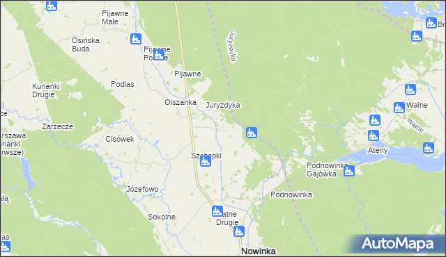 mapa Barszczowa Góra, Barszczowa Góra na mapie Targeo