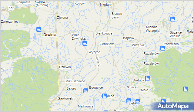 mapa Bessów, Bessów na mapie Targeo