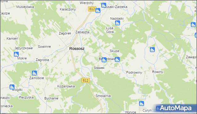 mapa Bordziłówka, Bordziłówka na mapie Targeo