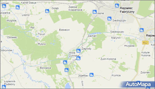 mapa Czechów Kąt, Czechów Kąt na mapie Targeo