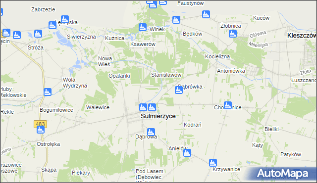 mapa Filipowizna, Filipowizna na mapie Targeo