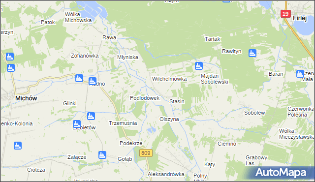 mapa Gawłówka, Gawłówka na mapie Targeo