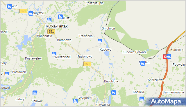 mapa Ignatowizna, Ignatowizna na mapie Targeo