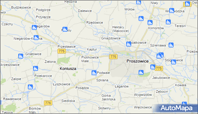 mapa Jazdowiczki, Jazdowiczki na mapie Targeo