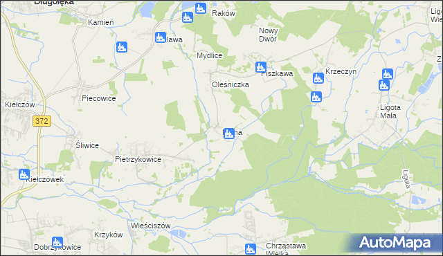 mapa Kątna, Kątna na mapie Targeo