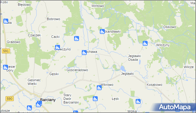 mapa Kolkiejmy, Kolkiejmy na mapie Targeo