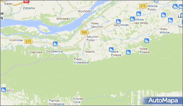 mapa Krubiczew, Krubiczew na mapie Targeo