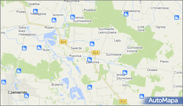 mapa Kuraszew, Kuraszew na mapie Targeo