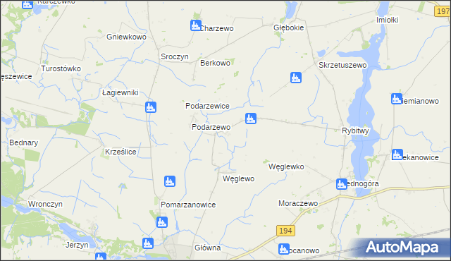 mapa Latalice, Latalice na mapie Targeo