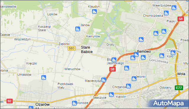 mapa Lubiczów, Lubiczów na mapie Targeo