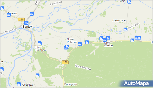 mapa Ludzisławice, Ludzisławice na mapie Targeo