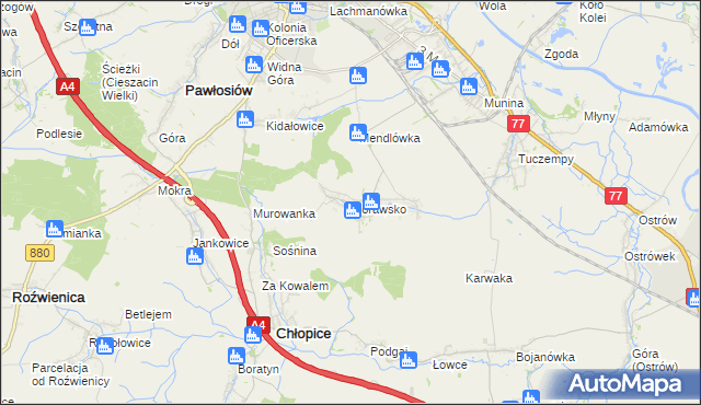 mapa Morawsko gmina Jarosław, Morawsko gmina Jarosław na mapie Targeo