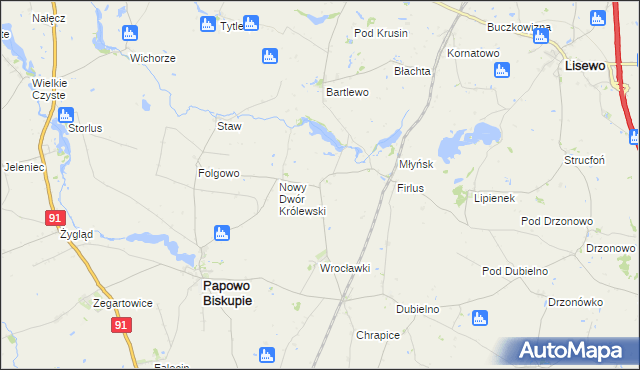 mapa Niemczyk, Niemczyk na mapie Targeo