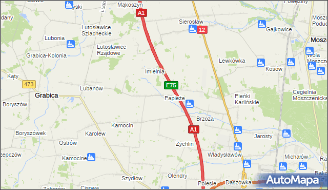 mapa Papieże, Papieże na mapie Targeo