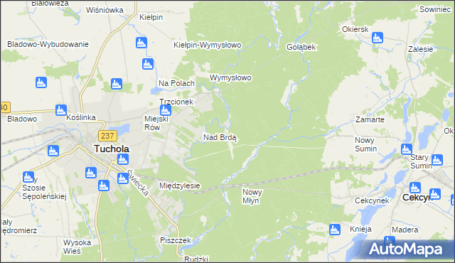 mapa Plaskosz, Plaskosz na mapie Targeo