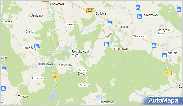 mapa Połchówko, Połchówko na mapie Targeo