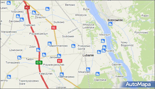 mapa Probostwo Górne, Probostwo Górne na mapie Targeo