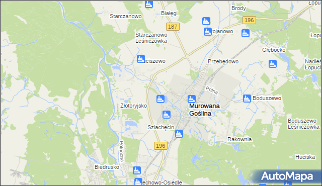 mapa Raduszyn, Raduszyn na mapie Targeo