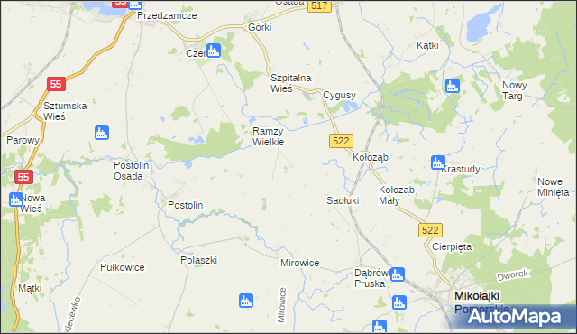 mapa Ramzy Małe, Ramzy Małe na mapie Targeo