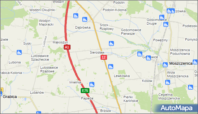 mapa Rękoraj, Rękoraj na mapie Targeo