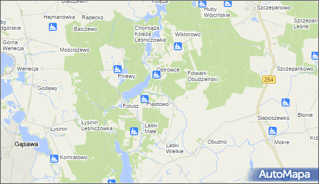 mapa Rozalinowo, Rozalinowo na mapie Targeo