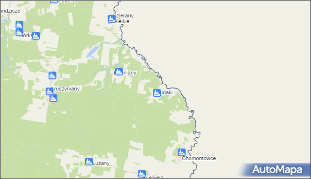 mapa Rudaki, Rudaki na mapie Targeo