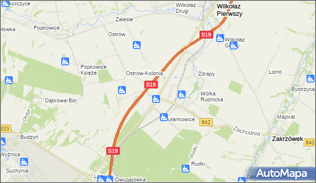 mapa Rudnik-Kolonia, Rudnik-Kolonia na mapie Targeo