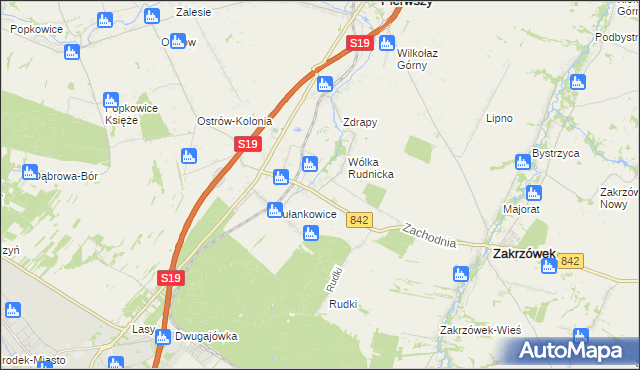 mapa Rudnik Szlachecki, Rudnik Szlachecki na mapie Targeo