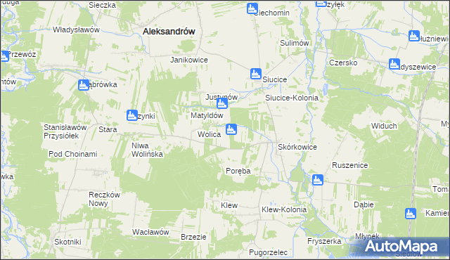 mapa Skumros, Skumros na mapie Targeo