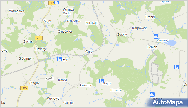 mapa Słobity-Stacja, Słobity-Stacja na mapie Targeo