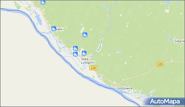 mapa Słubin, Słubin na mapie Targeo