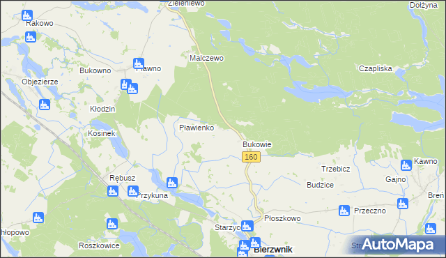 mapa Sojec, Sojec na mapie Targeo