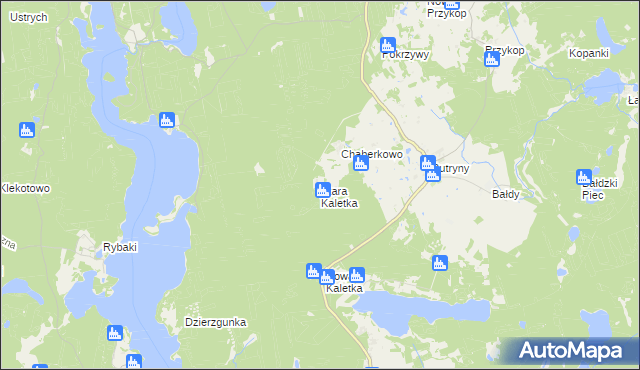 mapa Stara Kaletka, Stara Kaletka na mapie Targeo