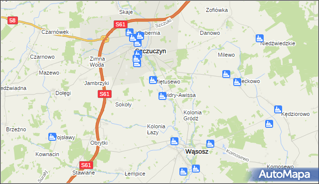 mapa Świdry-Awissa, Świdry-Awissa na mapie Targeo